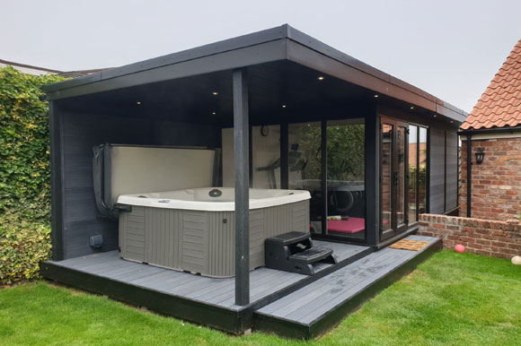 Relaxing Garden Room Hot Tub Retreat East Kent